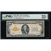 Image 1 : 1928 $100 Gold Certificate PMG 25EPQ