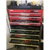 Image 1 : BLACK ROLLING TOOL CABINET & RED TOOL CABINET (INCLUDES ALL CONTENTS)