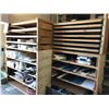 Image 2 : LARGE INVENTORY OF PLASTIC INCLUDING: 5 RACKS OF SHEETS OF PLASTIC  & APPROX 10 ROLLS OF