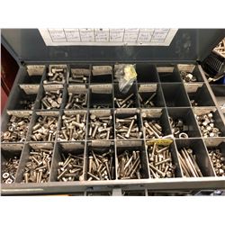 4 DRAWER PARTS CABINET WITH CONTENTS