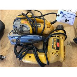 DEWALT ZIG SAW & DEWALT DRILL
