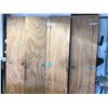 Image 1 : LARGE 4 DOOR CABINET WITH CONTENTS & HOLE SAWS