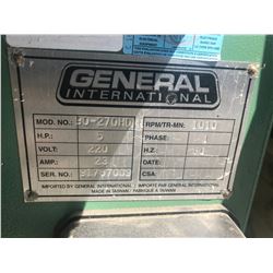 GENERAL MODEL 90-270HD 5H.P. 17" VERTICAL BANDSAW