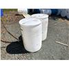 Image 1 : APPROX 100 PLASTIC BARRELS WITH LIDS