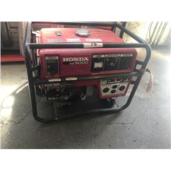 HONDA EM 5000 GAS GENERATOR