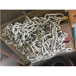 PALLET OF HEAVY DUTY CHAIN