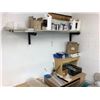 Image 3 : CONTENTS OF ROOM INCLUDES 2 BENCHES, RETRACTABLE AIR HOSE, BAR CLAMPS, OVEN & MORE