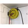 Image 4 : CONTENTS OF ROOM INCLUDES 2 BENCHES, RETRACTABLE AIR HOSE, BAR CLAMPS, OVEN & MORE