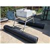 Image 1 : HIGH CAPACITY FISH FEED HOPPER ON STAND