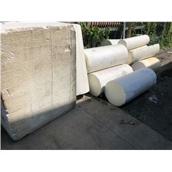 LOT OF DOCK FLOATATION FOAM