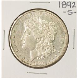 1892-S $1 Morgan Silver Dollar Coin