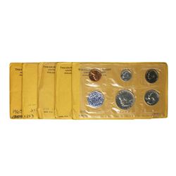 Lot of (5) - 1963 (5) Coin Proof Sets in Envelopes