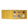 Image 2 : Lot of (5) - 1963 (5) Coin Proof Sets in Envelopes