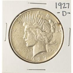 1927-D $1 Peace Silver Dollar Coin