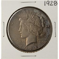 1928 $1 Peace Silver Dollar Coin