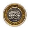 Image 1 : .999 Fine Silver Grand Casino $10 Limited Edition Gaming Token