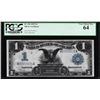 Image 1 : 1899 $1 Black Eagle Silver Certificate Note Fr.236 PCGS Very Choice New 64