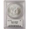Image 2 : 2012-W $1 American Silver Eagle Coin PCGS MS70 Mercanti Signature