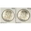 Image 1 : Lot of (2) 1978 Mexico Cien Pesos Silver Coins