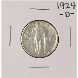 1924-D Standing Liberty Quarter Coin