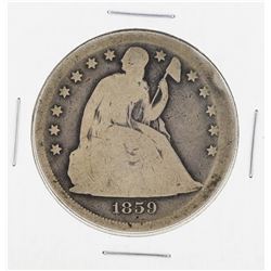 1859-O $1 Seated Liberty Silver Dollar Coin