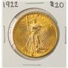 Image 1 : 1922 $20 St. Gaudens Double Eagle Gold Coin