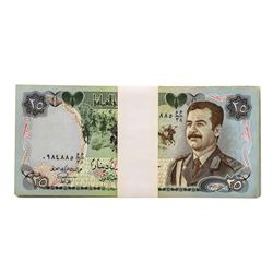 Lot of (25) Iraqi 25 Dinars Saddam Hussein Notes