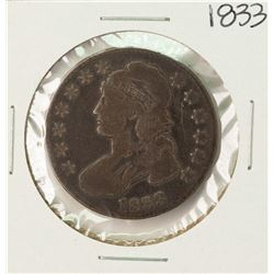 1833 Capped Bust Half Dollar Coin