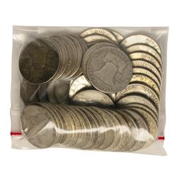 Bag of (50) Silver Franklin Half Dollar Coins - $25 Face Value