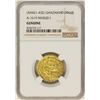 Image 1 : AH421-432 Ghaznavid Dinar A-1619 Masud I Gold Coin NGC Genuine