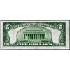 Image 2 : 1934A $5 North Africa WWII Emergency Issue Silver Certificate Note