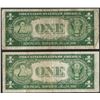 Image 2 : Lot of (2) 1935A $1 Experimental "S" Silver Certificate Note