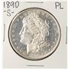 Image 1 : 1890-S PL $1 Morgan Silver Dollar Coin