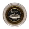 Image 1 : .999 Fine Silver Flamingo Casino Laughlin, NV $10 Limited Edition Gaming Token