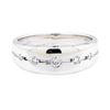 Image 2 : 14KT White Gold 0.40 ctw Diamond Band