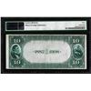 Image 2 : 1882 DB $10 Wells Fargo San Francisco, CA CH# 5105 National Note PMG Very Fine 3