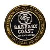 Image 2 : .999 Fine Silver Barbary Coast Las Vegas, Nevada $10 Limited Edition Gaming Toke