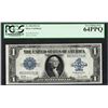 Image 1 : 1923 $1 Silver Certificate Note Fr.238 PCGS Very Choice New 64PPQ