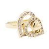 Image 1 : 14KT Yellow Gold 1.10 ctw Diamond Ring