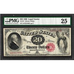 1880 $20 Legal Tender Note Fr.147 PMG Very Fine 25