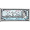 Image 1 : 1954 $5 Bank of Canada Note