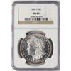 Image 1 : 1886-S $1 Morgan Silver Dollar Coin NGC MS63