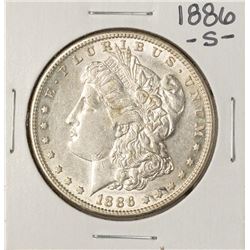 1886-S $1 Morgan Silver Dollar Coin