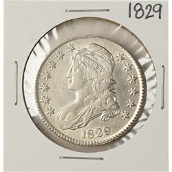 1829 Capped Bust Half Dollar Coin