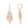 Image 2 : 14KT Rose Gold 1.80 ctw Diamond Earrings