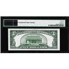 Image 2 : 1928E $5 Legal Tender Note Fr.1530 PMG Gem Uncirculated 66EPQ