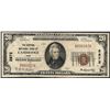 Image 1 : 1929 $20 Central National Bank of Cambridge Currency Note CH# 2872