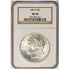 Image 1 : 1881-S $1 Morgan Silver Dollar Coin NGC MS64