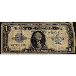 1923 $1 Silver Certificate Note