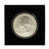 Image 3 : 2010 ATB Mount Hood, Oregon 5 Ounce Silver Coin with Box & COA